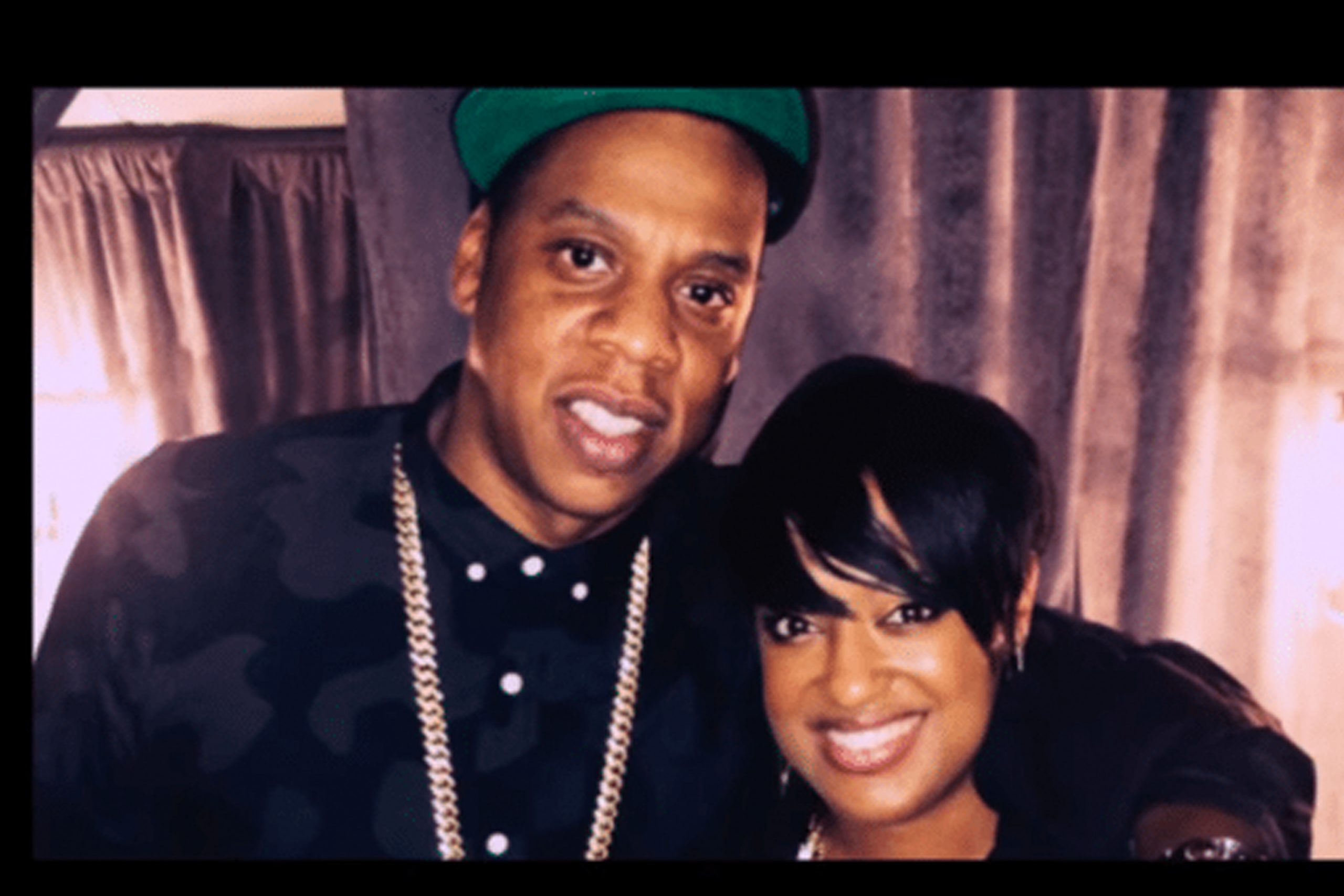 Jay-z and a woman