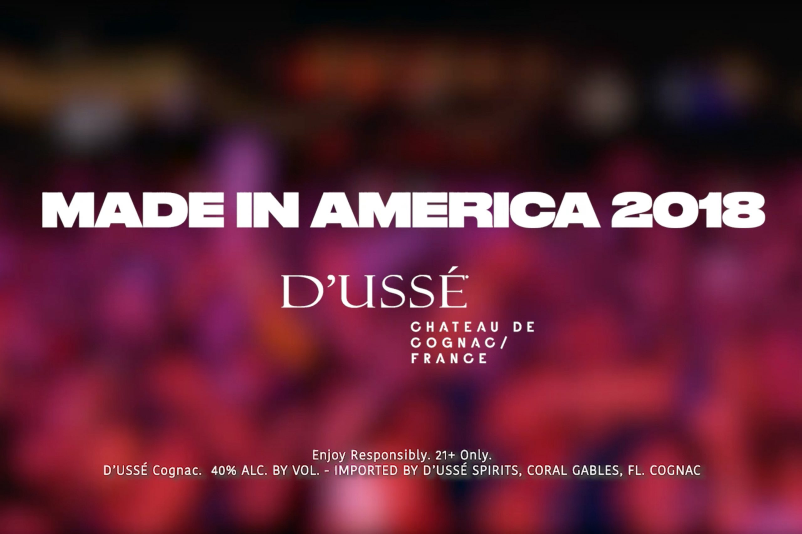 Made In America Joins With D'USSÉ poster