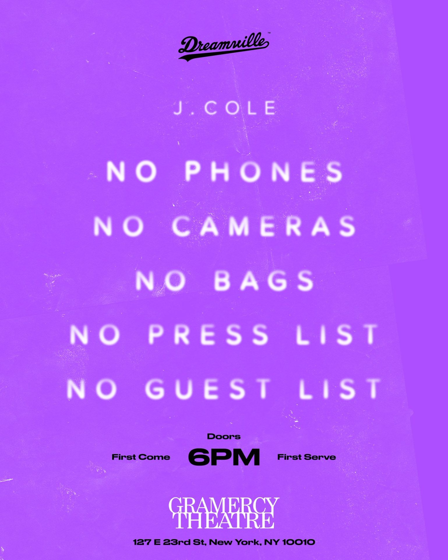 J cole poster