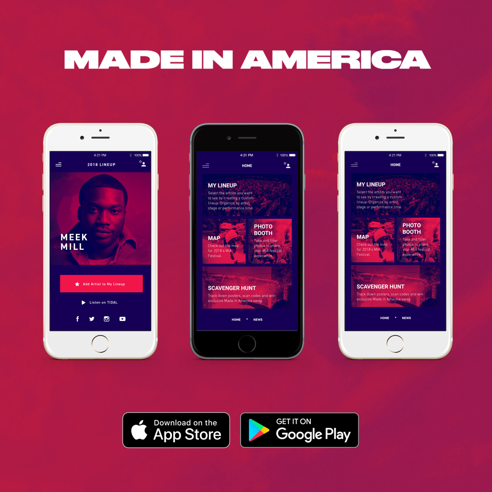 Made In America app