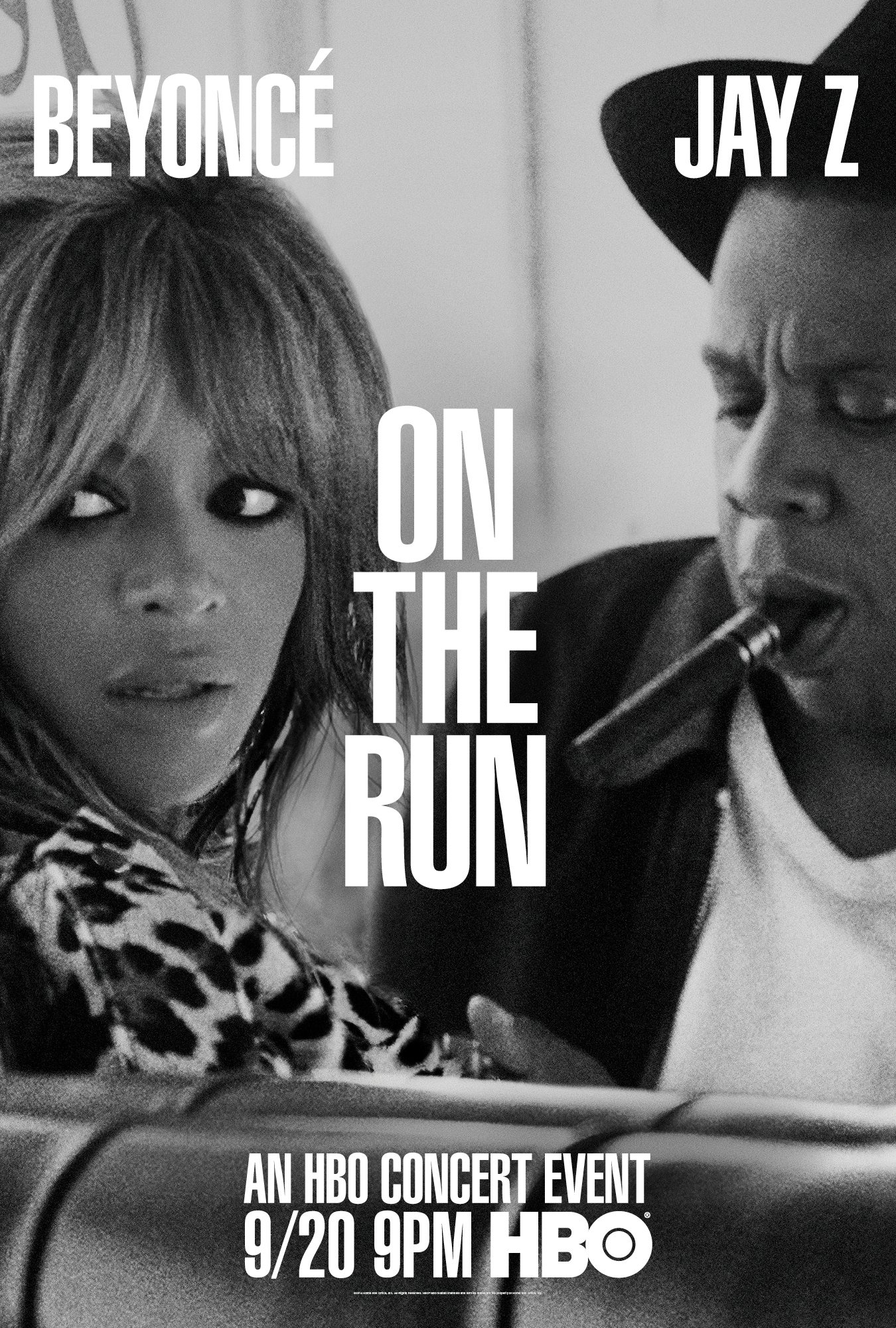 BEYONCÉ AND JAY-Z HBO show poster