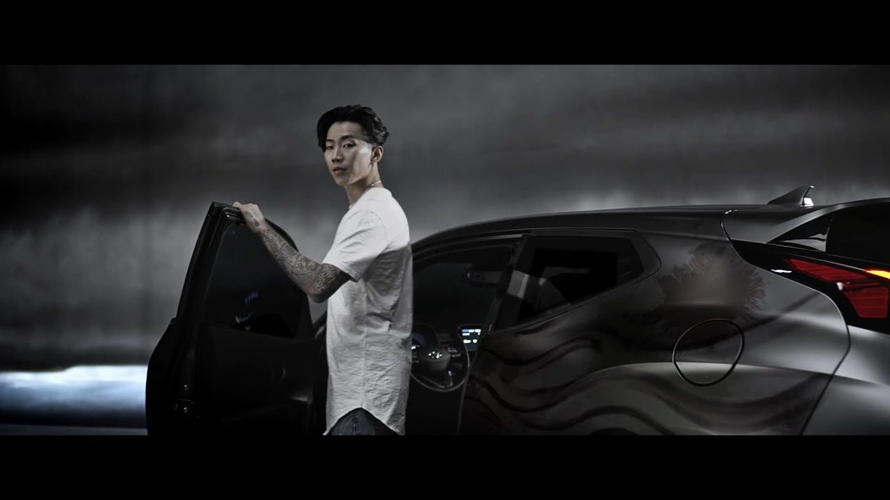 Jay Park and a car