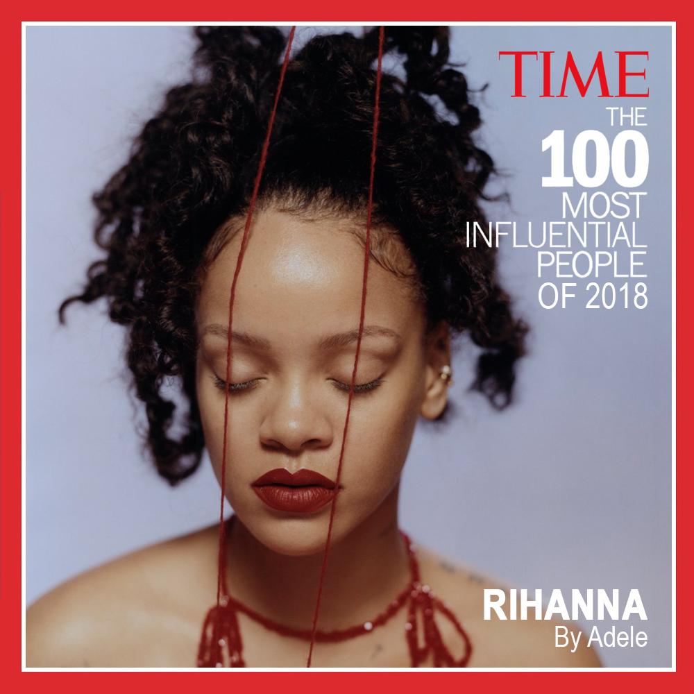 Rihanna is one of TIME's 100 Most Influential People ROC