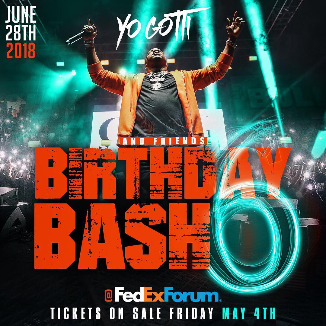 Yo Gotti Birthday Bash 6 poster