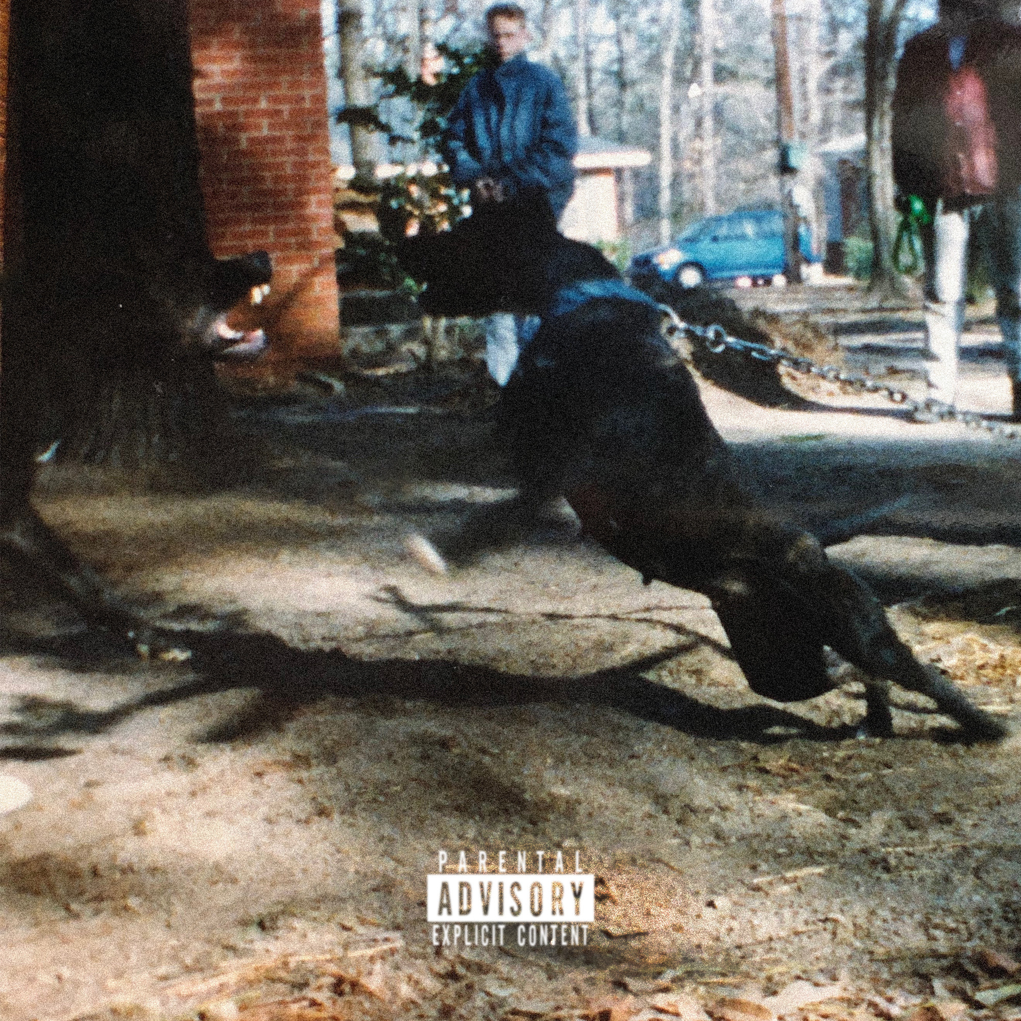 EP Cover of Lewis Street with image of dog